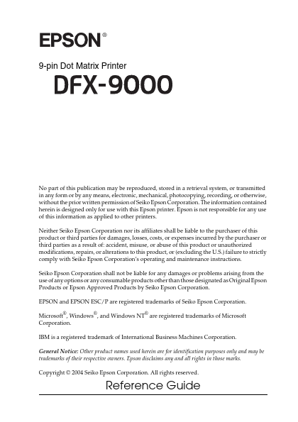 <?=DFX-9000?> डेटा पत्रक पीडीएफ