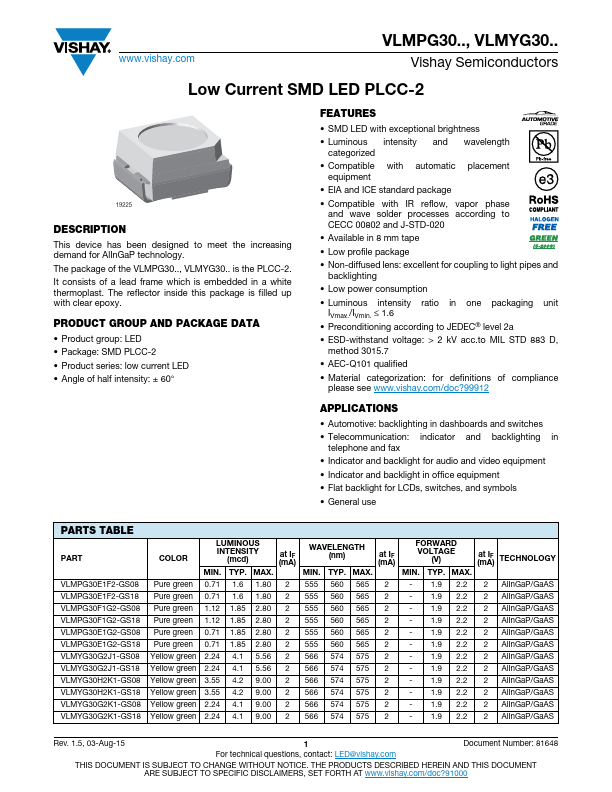 VLMPG30F1G2-GS18