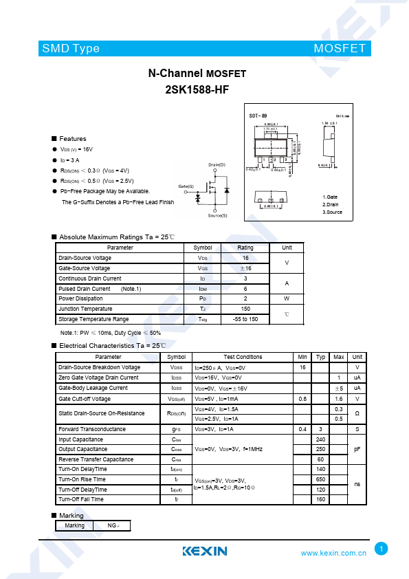 2SK1588-HF