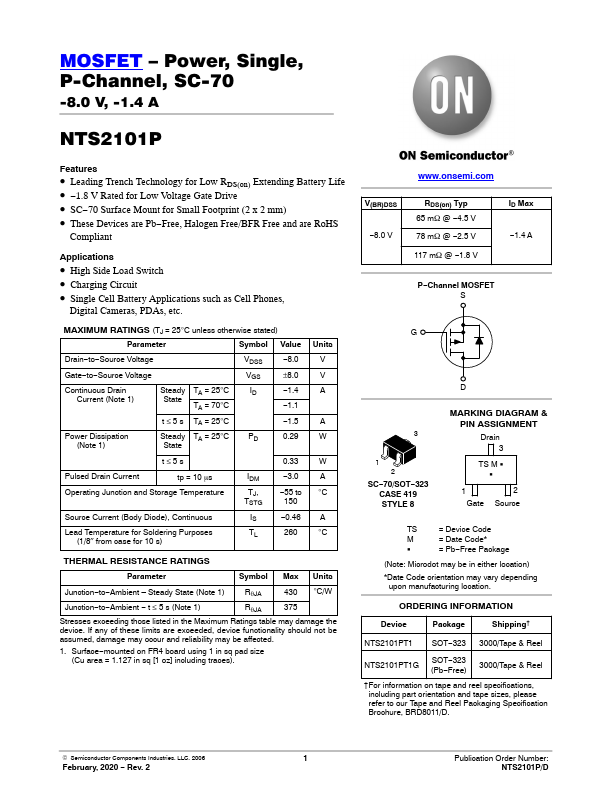 <?=NTS2101P?> डेटा पत्रक पीडीएफ