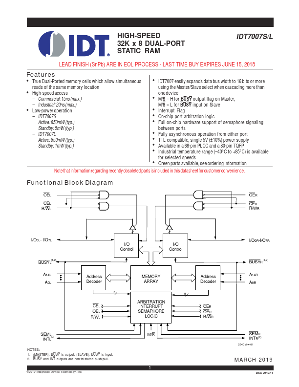 IDT7007S