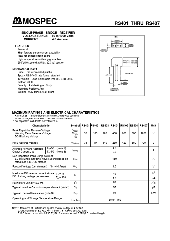 RS404 MOSPEC