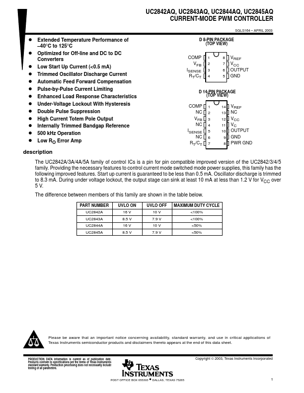 UC2844AQ