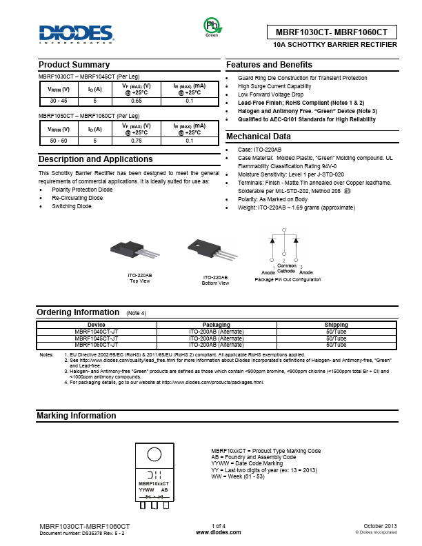 MBRF1060CT