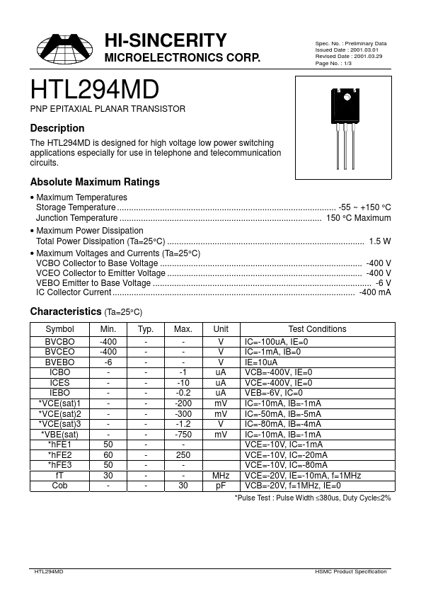 HTL294MD