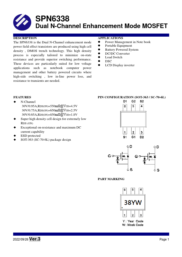 SPN6338 SYNC POWER