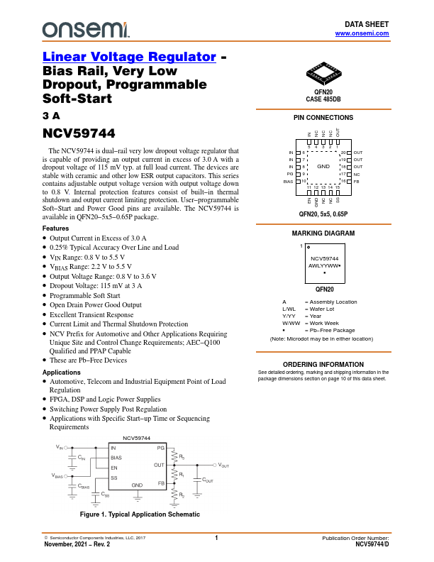 NCV59744 ON Semiconductor
