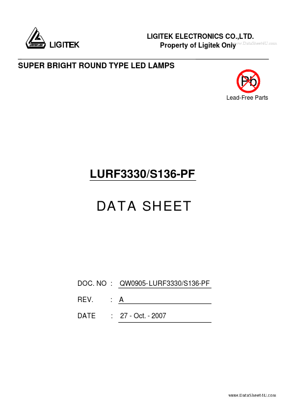 LURF3330-S136-PF LIGITEK electronics