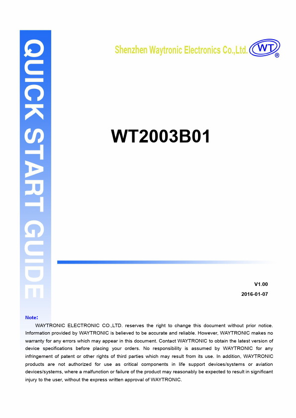 WT2003B01