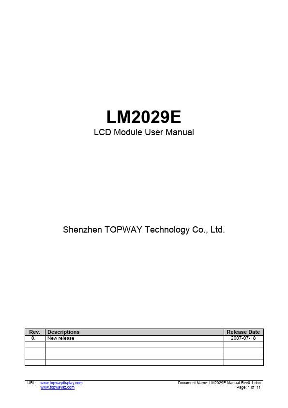 LM2029E