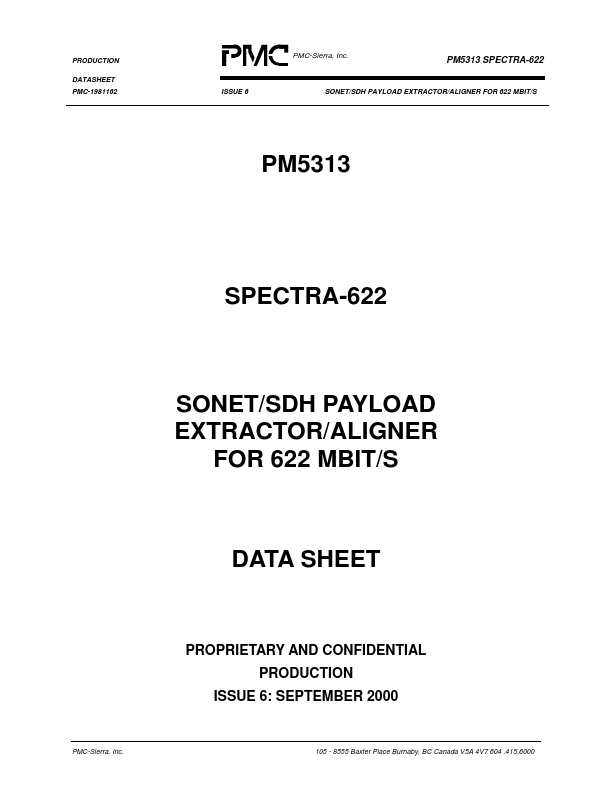 PM5313 PMC-Sierra