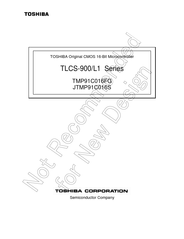 TMP91C016 Toshiba