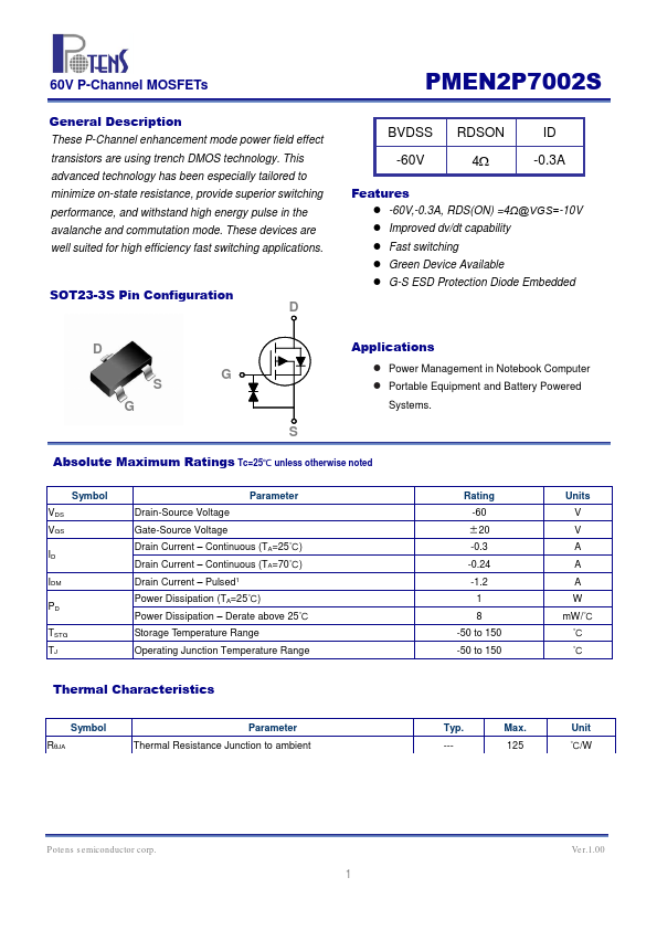 PMEN2P7002S