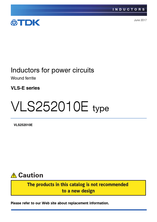 <?=VLS252010E?> डेटा पत्रक पीडीएफ