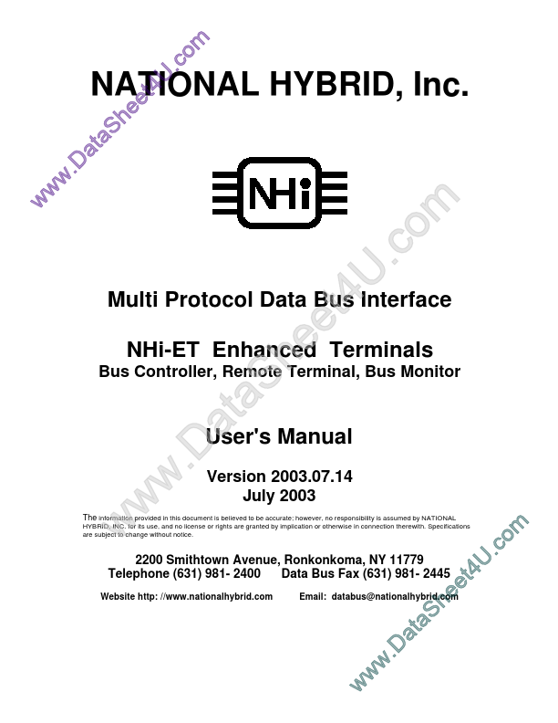 NHI-1599ET