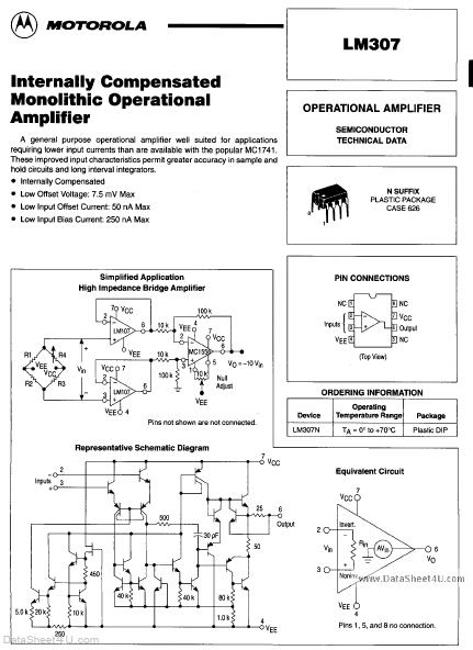 MLM307 Motorola Semiconductor