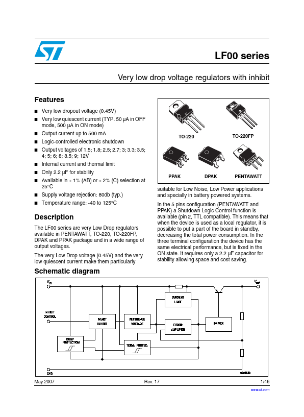 LF40AB STMicroelectronics