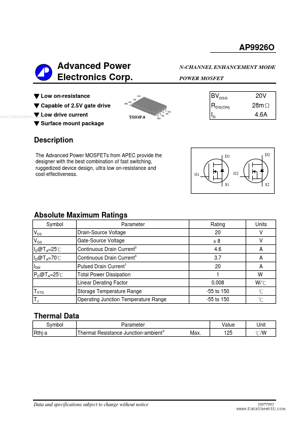 AP9926O