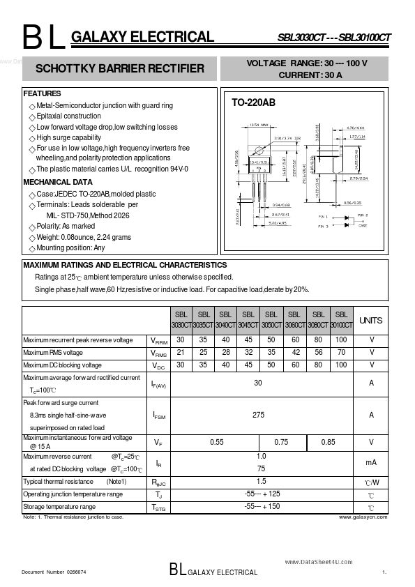 SBL3035CT