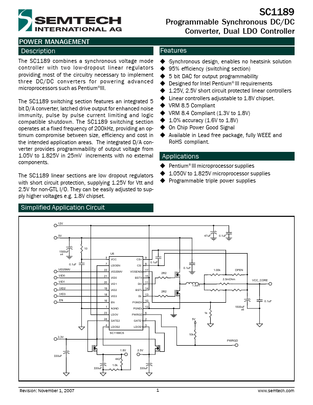 SC1189 Semtech