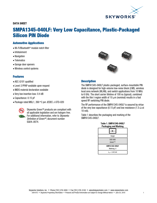 SMPA1345-040LF