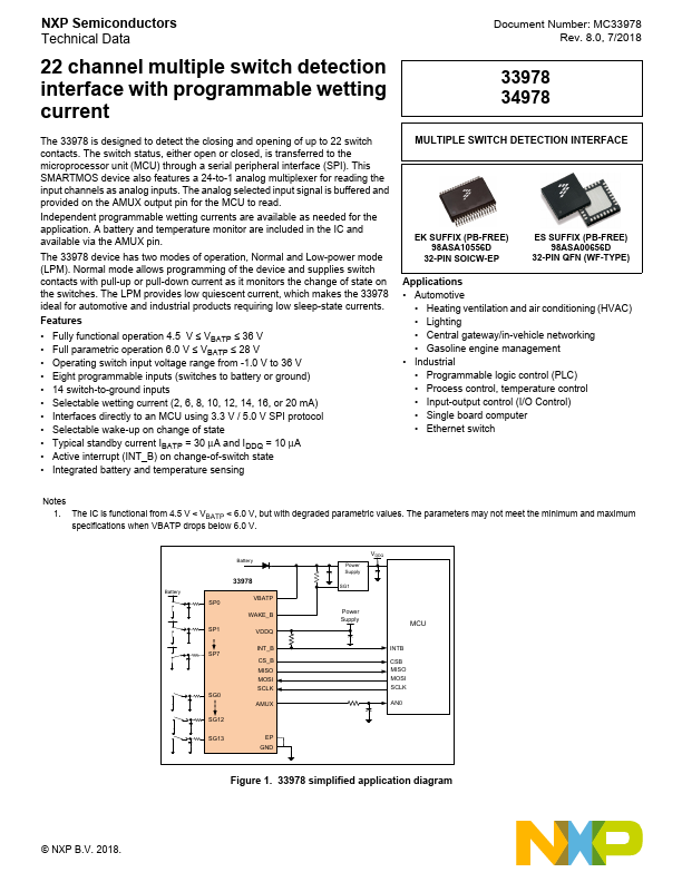 MC34978 NXP