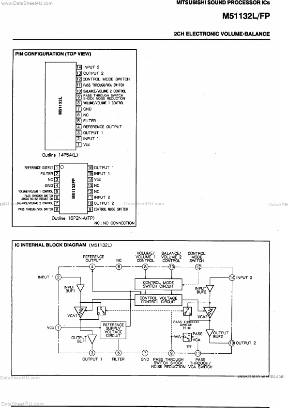 M51132L datasheet(2/12 Pages) RENESAS