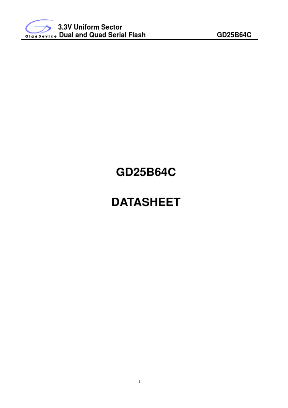 GD25B64C GigaDevice