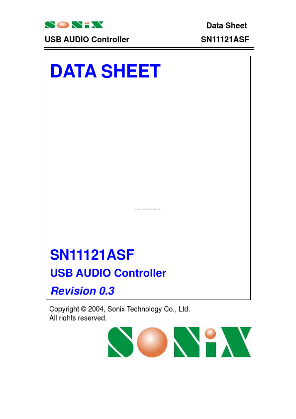 <?=SN11121ASF?> डेटा पत्रक पीडीएफ