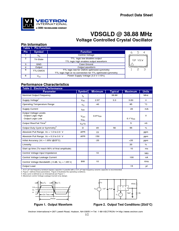 <?=VDSGLD38.88?> डेटा पत्रक पीडीएफ