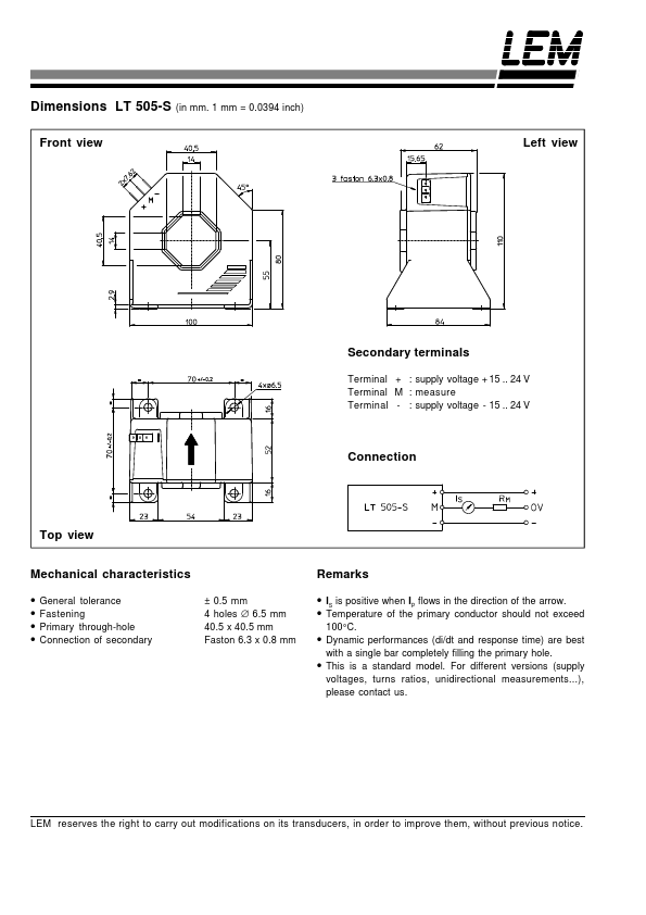 LT505-S