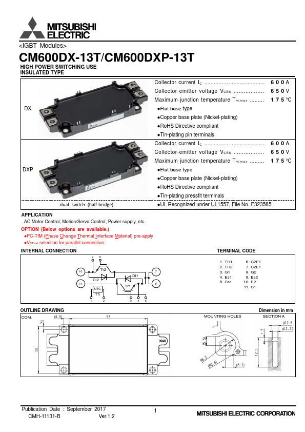 CM600DX-13T