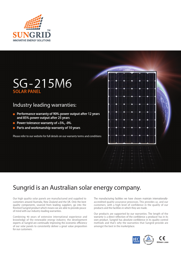 SG-215M6 SUNGRID