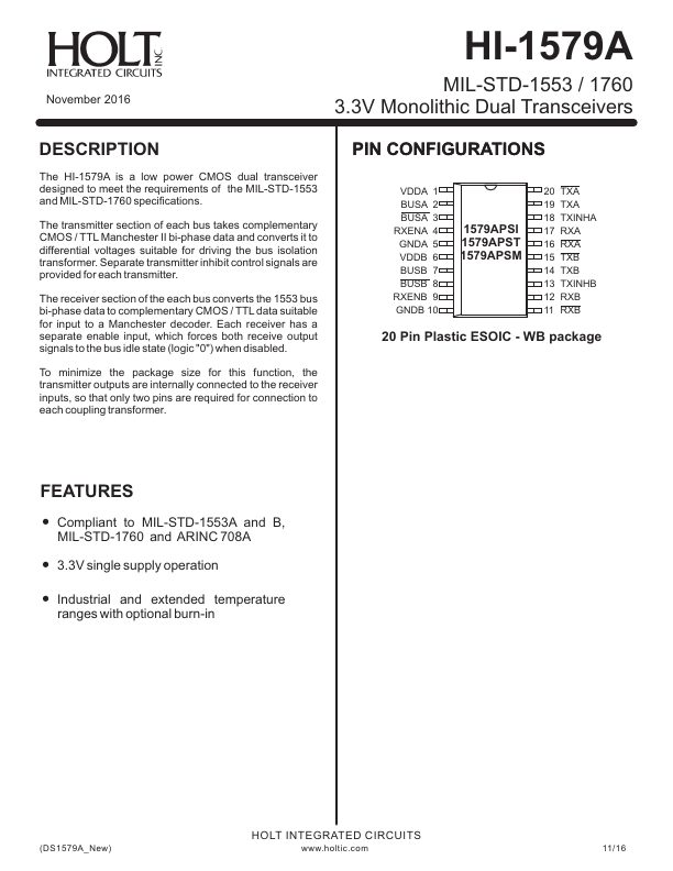 HI-1579A HOLTIC