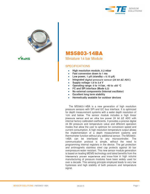 MS5803-14BA