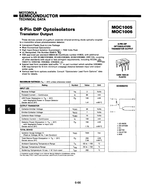 <?=MOC1006?> डेटा पत्रक पीडीएफ