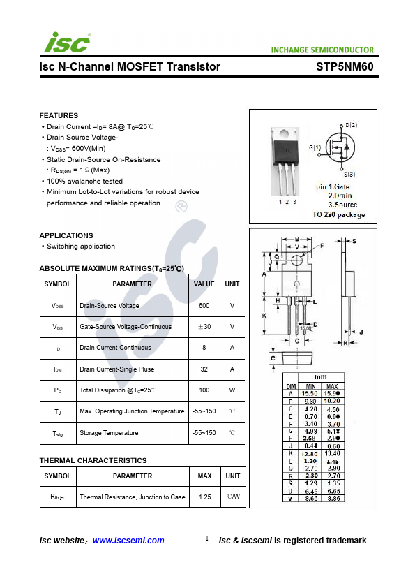 <?=STP5NM60?> डेटा पत्रक पीडीएफ