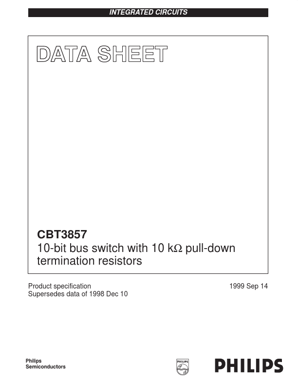 <?=CBT3857?> डेटा पत्रक पीडीएफ