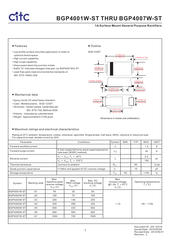 BGP4006W-ST