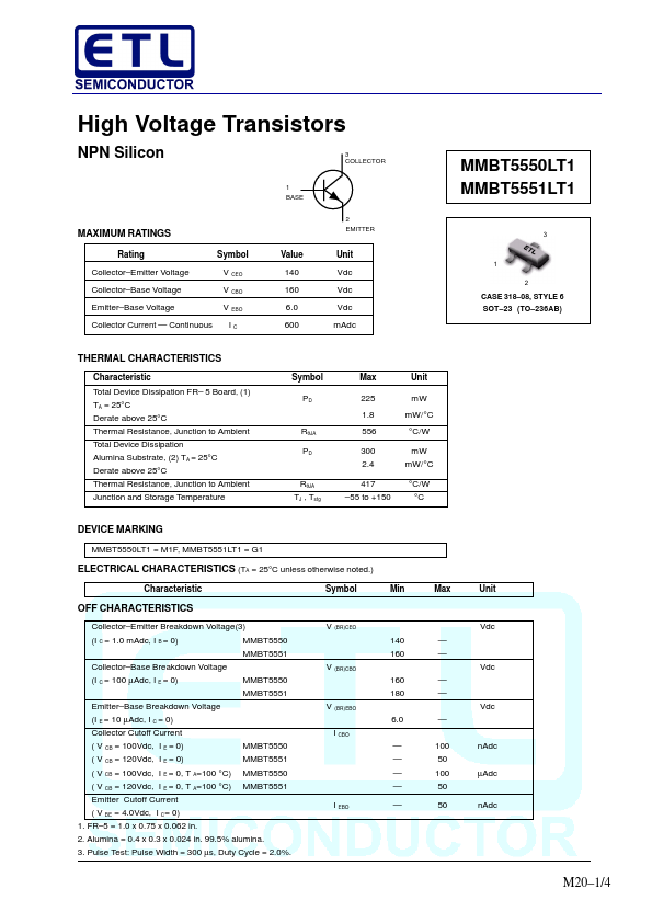 MMBT5550LT1