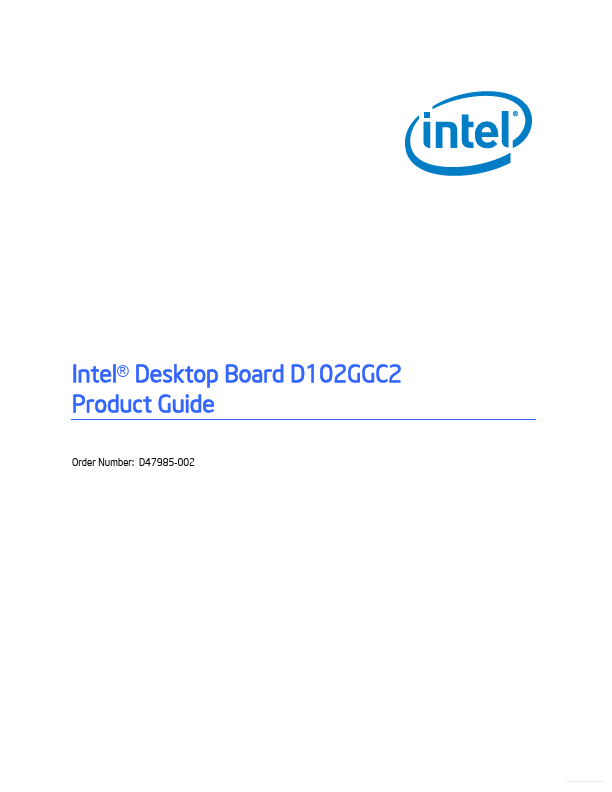 D102GGC2 Intel