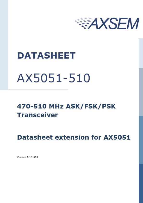 AX5051-510 AXSEM