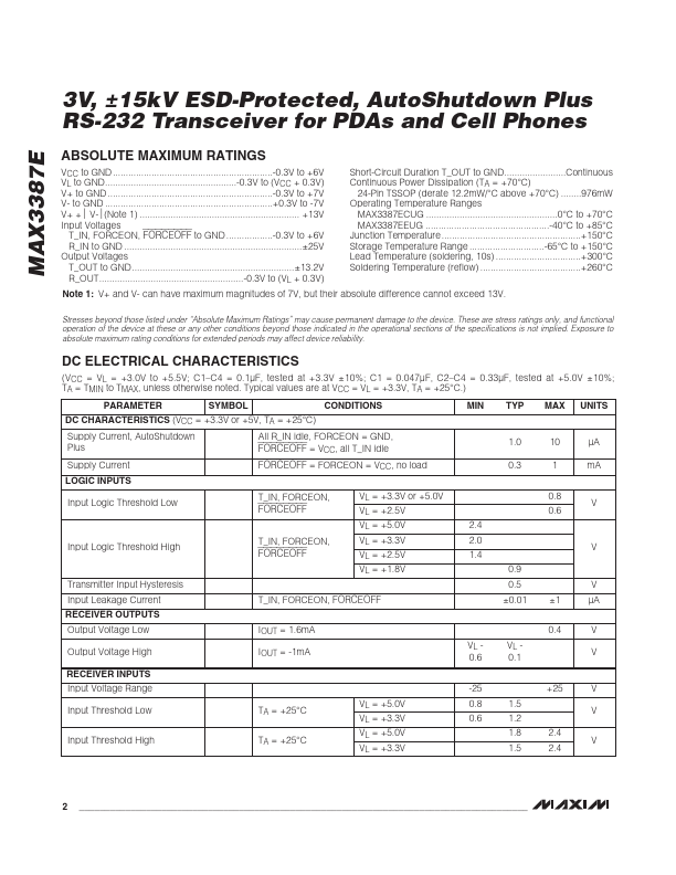 MAX3387E