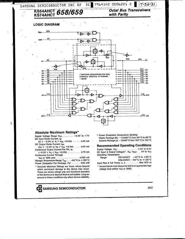 KS74AHCT658