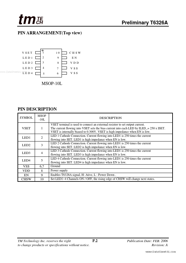 T6326A