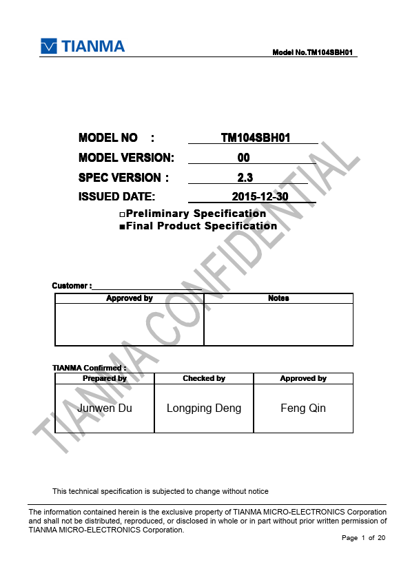 TM104SBH01