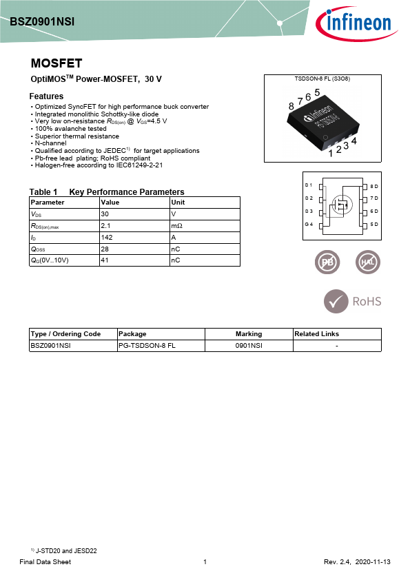 BSZ0901NSI