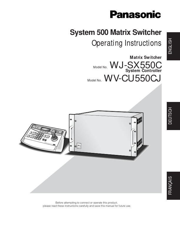 WJ-SX550C