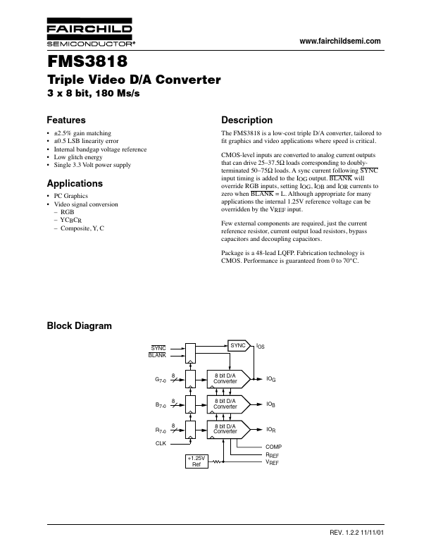 FMS3818KRC Fairchild Semiconductor