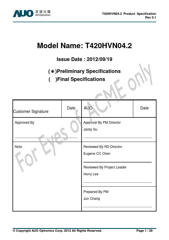 T420HVN04.2 AUO